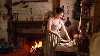 Making Dinner in 1820s America  Winter 1823 [upl. by Binette]