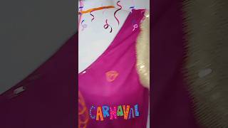 Abadá de Carnaval com lantejoulas paetê carnaval abadá lookcarnaval shorts [upl. by Yedrahs930]