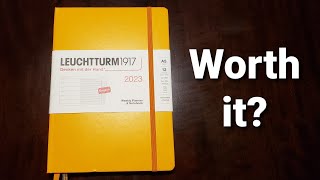 Leuchtturm1917 2023 Weekly Planner amp Notebook Review A Great Planner for Fountain Pens [upl. by Rafaelia]