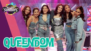 Divas of the Queendom show off their rap and belting skills with Gloc9 songs  AllOut Sundays [upl. by Aninat676]