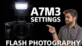 Sony A7M3 Flash Photography Settings  High Speed Sync Basics 🔥 [upl. by Ahsinot]