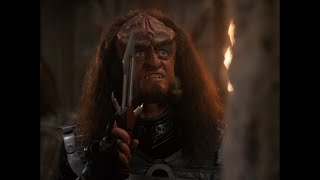 Gowron vs Kahless TNG Rightful Heir [upl. by Suiradel192]