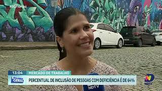 Lei de inclusão no mercado de trabalho SC alcança 64 de inclusão para pessoas com deficiência [upl. by Zorana31]