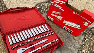 Milwaukee Socket Set Review POSSIBLY The BEST Socket Set [upl. by Lladnor150]