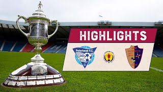 HIGHLIGHTS  Peterhead 22 East Kilbride AET  Peterhead win 53 on Pens  Scottish Cup 202122 [upl. by Nylarac]