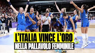 LITALIA VINCE LORO NELLA PALLAVOLO FEMMINILE STORICA IMPRESA CONTRO GLI USA BATTUTI 3 A 0 [upl. by Alvis]