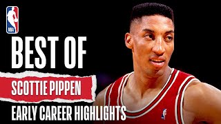 Best Of Scottie Pippen Early Career Highlights [upl. by Yesnnyl]