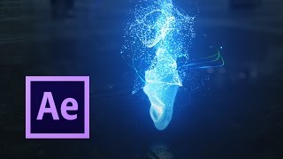 Fluid Simulations w Particular  After Effects TUTORIAL [upl. by Ysor]