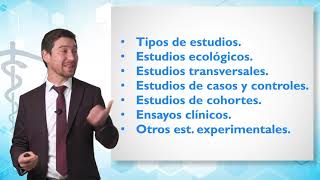 Salud Pública 10 Tipos de Estudios Epidemiológicos [upl. by Stoller]