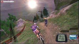 Downhill Domination  Ps2 Bike Race Games  Mountain Biking Game  Gameplay Video [upl. by Jori870]