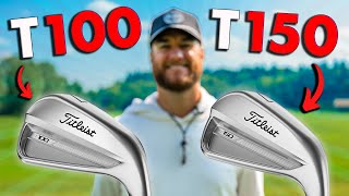 Titleist T SERIES Iron Fitting  New 2023 T100 T150 T200 [upl. by Anyk711]