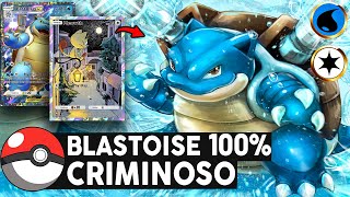 FUI ENGANADO BLASTOISE É ABSURDAMENTE FORTE ftMEOWTH  POKEMON TCG POCKET [upl. by Holman]