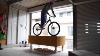 2012515 BIKETRIAL GIANT Trialscompでダニパラ [upl. by Hughett]