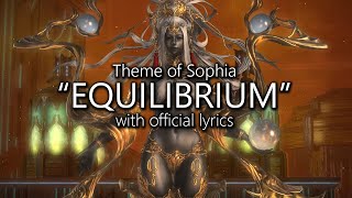 quotEquilibriumquot with Official Lyrics Sophia Theme  Final Fantasy XIV [upl. by Nylodnarb]