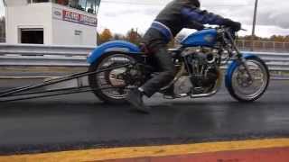 Mark Simiolas 1972 Harley Davidson Gas Ironhead run 5 [upl. by Dyanna]