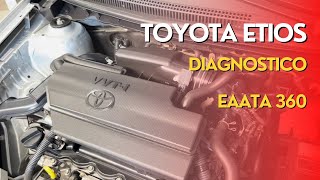 Toyota Etios  Diagnóstico scanner eaata 360 e muito mais [upl. by Anglim]