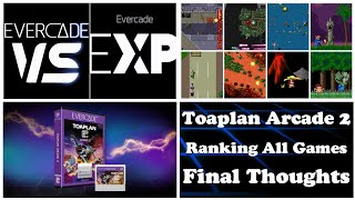 Ranking all games on the Toaplan Arcade 2 Collection Evercade Arcade 9 [upl. by Akym]