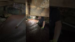 Waterproofing a Wet Crawlspace [upl. by Nyrahs437]