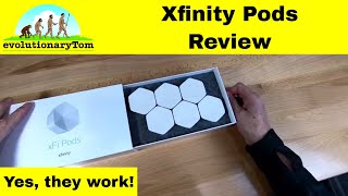 Xfinity pods review  Make your home WiFi network awesome [upl. by Aihsiek]