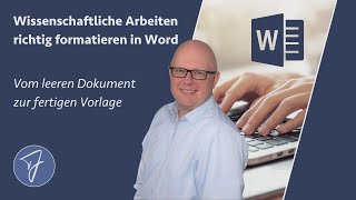 Wissenschaftliche Arbeiten richtig formatieren in Word – vom leeren Dokument zur fertigen Vorlage [upl. by Kowatch]