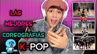 REACCIONANDO A LAS MEJORES COREOGRAFÍAS DE KPOP BTS EXOBLACKPINKBIGBANGMOMOLANDLibardo Isaza [upl. by Hew]