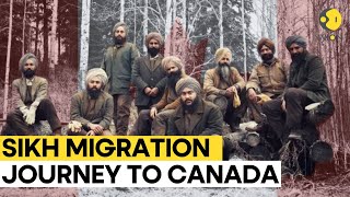 How did the Sikh migration to Canada begin  WION Originals [upl. by Ynohtnacram]