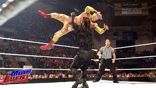 Sin Cara amp Los Matadores vs The Shield WWE Main Event Feb 19 2014 [upl. by Lomasi]