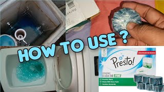 How to Use Clorox Toilet Tablets [upl. by Enywtna]