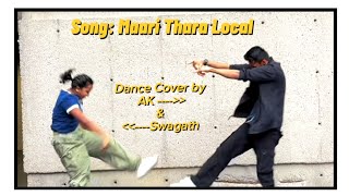 Maari Thara Local Dance by dancewithak amp Swagath Dhanush Anirudh [upl. by Eirrok]