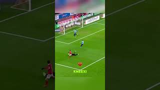 What a hand 😂🙌football edit shorts funny [upl. by Solotsopa]