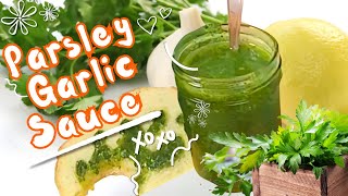 Want the Perfect PARSLEY GARLIC Sauce  Salsa de AJO y PEREJIL  Watch This Now [upl. by Francine]