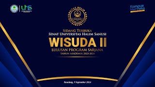 WISUDA II UNIVERSITAS HALIM SANUSI BANDUNG TAHUN 2024 [upl. by Revell]