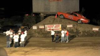 Truck Night at Yankee Lake 91908 General Lee Jump [upl. by Desimone]