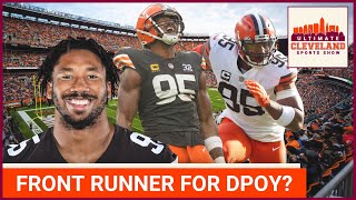 Best player on the best defense Should Browns star Myles Garrett be the frontrunner for DPOY [upl. by Anitnemelc]