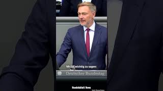 FDPChef Lindner „Haushaltsentwurf ist rechtssicher“ [upl. by Ettenahc]