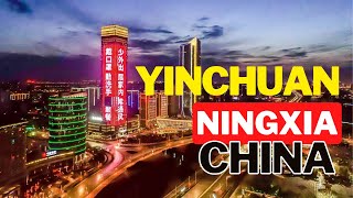 Yinchuan City  Ningxia  Beautiful City  Charming and Glamorous  Panoramic Views of Yinchuan [upl. by Lleryd859]