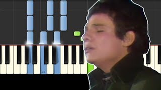 El Triste  Jose Jose  Piano Tutorial  Cover [upl. by Male63]