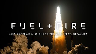 “Fuel” and Fire NASA’s Artemis Missions to the Moon feat Metallica [upl. by Ausoj]