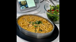 Creamy Sun Dried Tomato Chicken Pasta  Thermomix Recipe Demonstration [upl. by Petie]