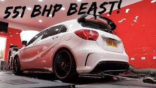 COLLECTING MY 551BHP MERCEDES A45 AMG UKS MOST POWERFUL [upl. by Kenna]