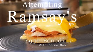 Attempting Eggs Benedict in 60 Seconds  Gordon Ramsay [upl. by Watanabe]