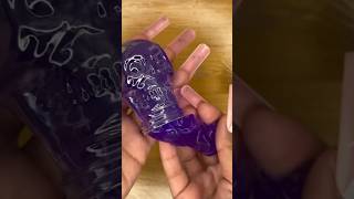 Purple skeleton slime satisfying ASMR videos satisfying shorts asmr [upl. by Immat737]