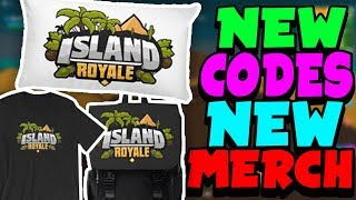 NEW CODES amp ISLAND ROYALE MERCH [upl. by Miun]