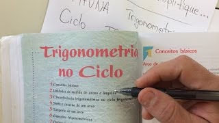 MFUNA  TC  Trigonometria do ciclo  Matemática Fundamental  Uma Nova Abordagem [upl. by Attenreb]