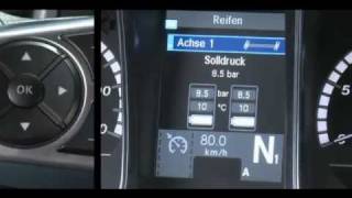 Der neue MB Actros MP4 1923  Reifendruckkontrolle  Video Oeni [upl. by Schuler767]