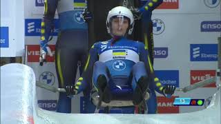 Team Relay Luge World Cup in Altenberg 20202021 [upl. by Yettie]