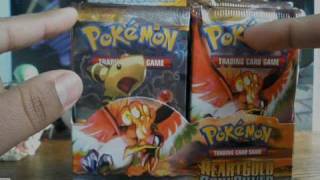 Pokemon cards HeartGold SoulSilver Booster Box opening part 1 [upl. by Scotti856]