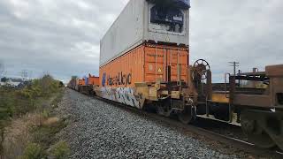 CSX KCS CP 118 at Trenton [upl. by Nohcim]