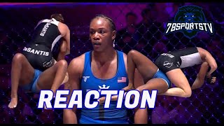 Recap Claressa Shields Wins Another MMA Fight vs Kelsey DeSantis [upl. by Ainevuol363]