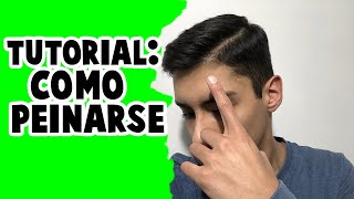 💈TUTORIAL COMO PEINARSE UNO MISMO con o sin secadorBARBERÍA 💈 [upl. by Oiramaj]